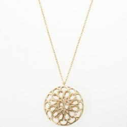 Pre Owned Carolina Herrera Medallion Necklace