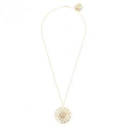 Pre Owned Carolina Herrera Medallion Necklace