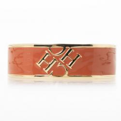 Pre Owned Carolina Herrera CH Orange Bangle 20 CM