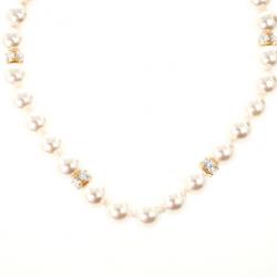 Pre Owned Carolina Herrera Faux Pearl Necklace