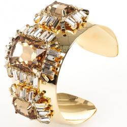 Pre Owned Carolina Herrera Rhinestones Bracelet