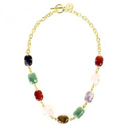 Carolina Herrera Colored Stones Necklace