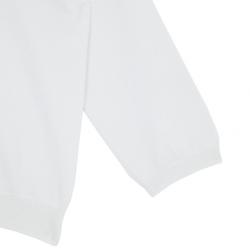 Pre Owned Carolina Herrera White Knit Cardigan XS