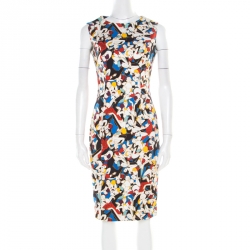 مملوكة مسبقًا فستان ضيق كارولينا هيريرا أرشيف كوليكشن بنقوش تانغو دانسر S