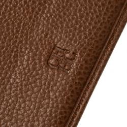 Pre Owned Carolina Herrera Brown Leather Continental Wallet