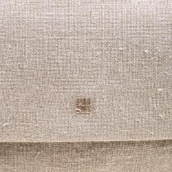 Pre Owned Carolina Herrera Beige Canvas Shoulder Bag