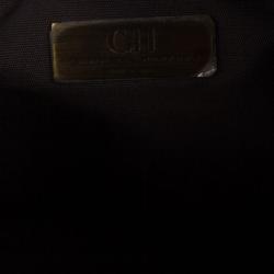 Pre Owned Carolina Herrera Multicolored Canvas Andy Boston Bag