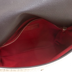 Pre Owned Carolina Herrera Multicolor Monogram Coated Canvas Top Handle Shoulder Bag