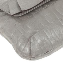 مملوكة مسبقًا Carolina Herrera Silver Audrey Shoulder bag