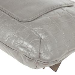 مملوكة مسبقًا Carolina Herrera Silver Audrey Shoulder bag