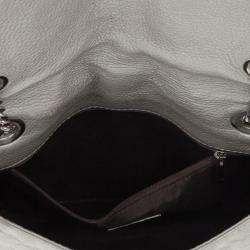 مملوكة مسبقًا Carolina Herrera Silver Audrey Shoulder bag