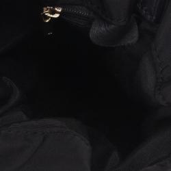 Pre Owned Carolina Herrera Bow Drawstring Chain Hobo Small