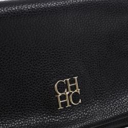 مملوكة مسبقًا Carolina Herrera Black Small Cross Body Bag