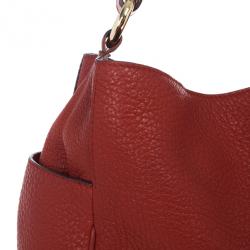 مملوكة مسبقًا Carolina Herrera Red Leather Hobo