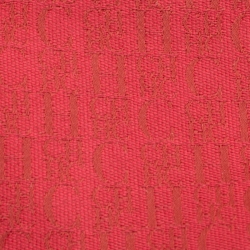 Pre Owned Carolina Herrera Red Nubuck Large Andy Boston Bag