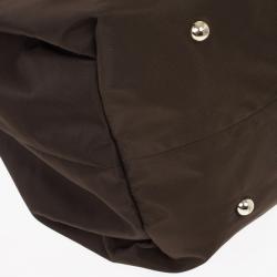 Pre Owned Carolina Herrera Bow Drawstring Chain Hobo