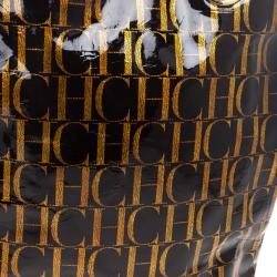 مملوكة مسبقًا Carolina Herrera Monogram Chain Handle Tote