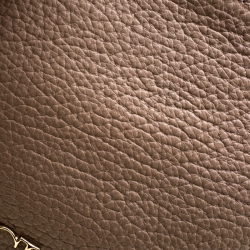 Pre Owned Carolina Herrera Beige Leather Maria Shoulder Bag