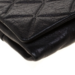Carolina Herrera Black Leather Crossbody Bag