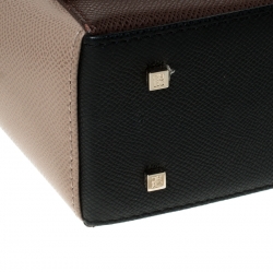 Pre Owned Carolina Herrera Multicolor Leather Shoulder Bag