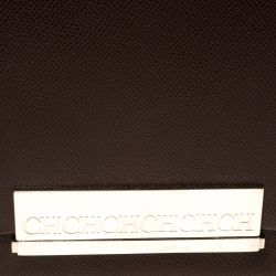 Pre Owned Carolina Herrera Multicolor Leather Shoulder Bag