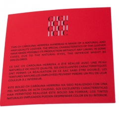 Pre Owned Carolina Herrera Navy Blue/Black Leather Flap Satchel