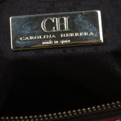 Carolina Herrera Red Leather Matteo Bag