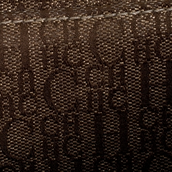 مملوكة مسبقًا Carolina Herrera Brown Monogram Leather Andy Tote