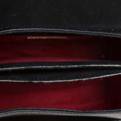 مملوكة مسبقًا Carolina Herrera Blue Monogram Leather Top Handle Bag