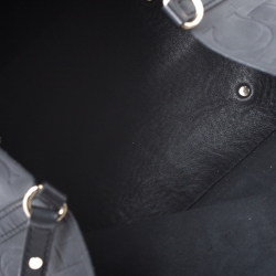 Pre Owned Carolina Herrera Black Leather Matryoshka  Tote