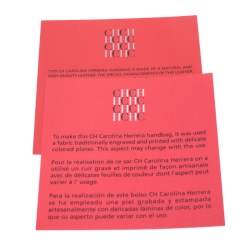 Pre Owned Carolina Herrera Midnight Blue Monogram Leather Matryoshka Tote