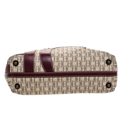 Pre Owned Carolina Herrera Multicolor Monogram Canvas Shopper Tote