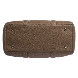 Pre Owned حقيبة يد كارولينا هيريرا "أندي" جلد بني فاتح