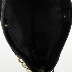 Pre Owned Carolina Herrera CH Black Monogram Tote