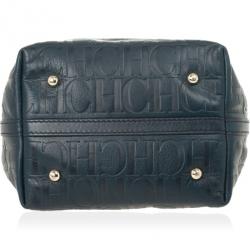 Pre Owned Carolina Herrera Blue Mini Matryoshka Tote