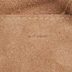 Pre Owned Carolina Herrera Red Leather Tote