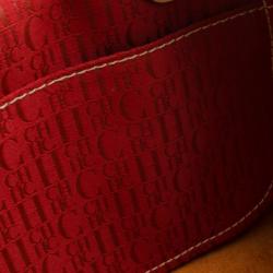 Pre Owned Carolina Herrera Orange Suede Andy Boston Bag