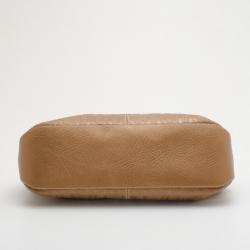 Pre Owned Carolina Herrera Beige Monogram Embossed Scarf Tote