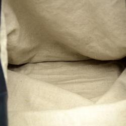 Pre Owned Carolina Herrera Blue Leather Chain Handle Tote