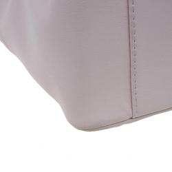 Pre Owned Carolina Herrera Pink Quilted Leather Flap Bag