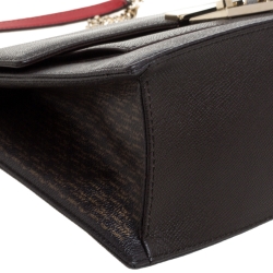 Pre Owned Carolina Herrera Dark Brown Signature Coated Canvas and Leather Carry on Bag