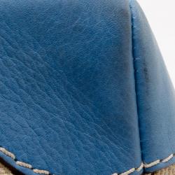 Pre Owned Carolina Herrera Monogram Canvas and Leather Boston