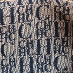 Pre Owned  Carolina Herrera Metallic Andy Boston Bag  