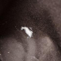 Pre Owned Carolina Herrera Beige Monogram Tote with Multicolor Trim