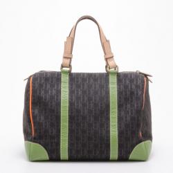 Pre Owned Carolina Herrera Monogram Multicolored Boston