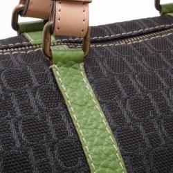 Pre Owned Carolina Herrera Monogram Multicolored Boston