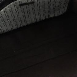 Pre Owned Carolina Herrera Monogram Canvas Shopper Tote