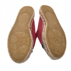 Pre Owned حذاء إسبادريل كارولينا هيريرا كانفاس ثنائي اللون مقاس 39