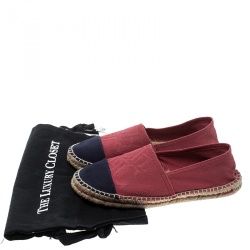 Pre Owned حذاء إسبادريل كارولينا هيريرا كانفاس ثنائي اللون مقاس 39