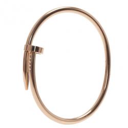 مملوكة مسبقًا Cartier Juste Un Clou Rose Gold Bracelet 17CM